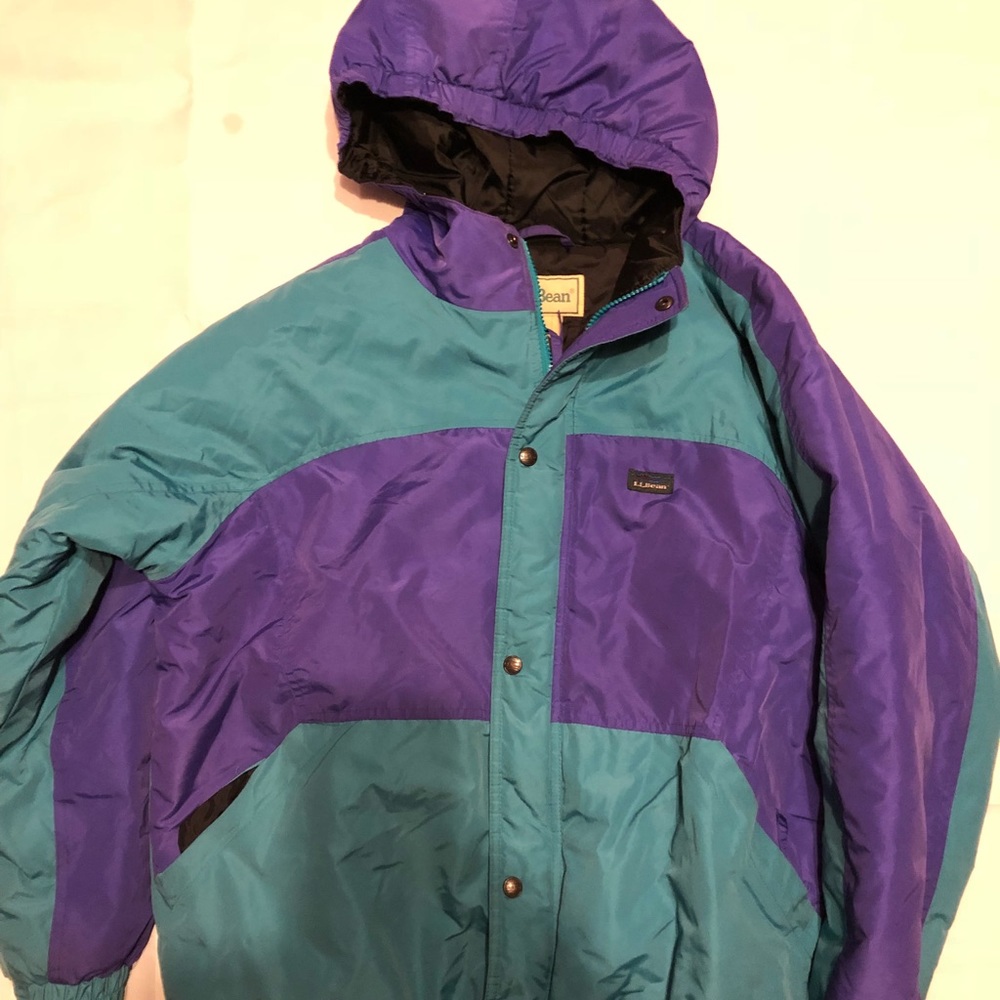 Vtg L.L Bean Windbreaker kids size XL